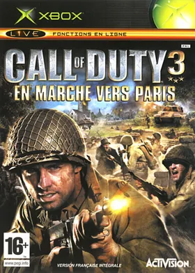 Call of Duty 3 (USA) box cover front